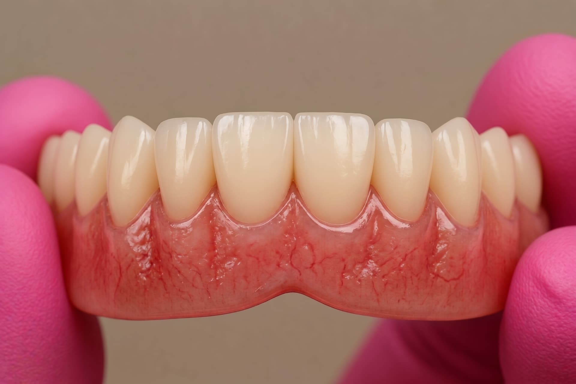 Detalhe real do acabamento da MaxiSmile